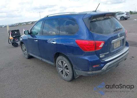 2017 Nissan Pathfinder S z USA, uszkodzony, nr VIN 5N1DR2MMXHC659449